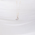 COLLAR CON LUNA DE PIEDRA LUNA